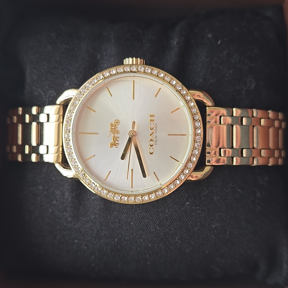 Coach Gold Madison Watch 34mm